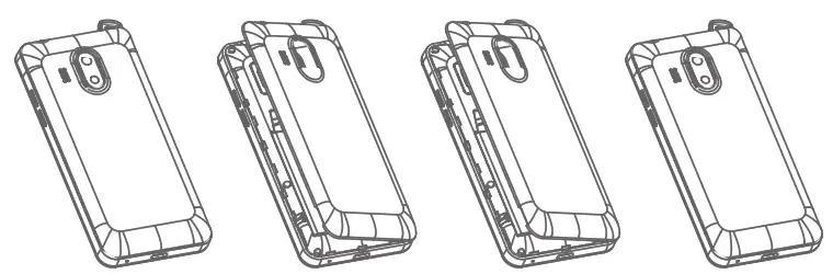 Keyphone KP523 Mobile Phone - battery 1