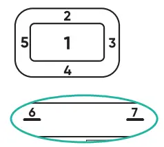 Keyphone KP523 Mobile Phone - botton 1