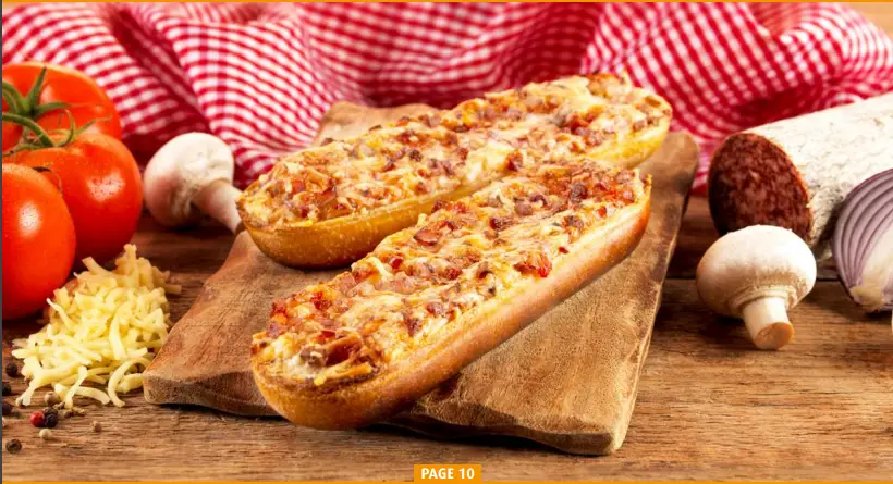 PIZZA-BAGUETTES SPECIALE
