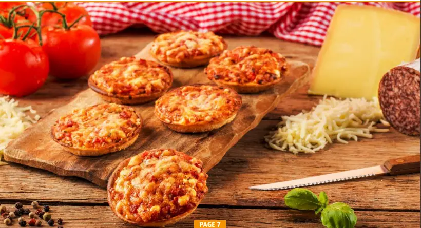 MINI-PIZZA HAM
