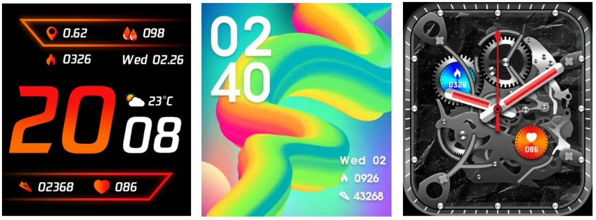 Shenzhen Xingchen Digital Technology Co Limited W11 Smart Watch - Main interface