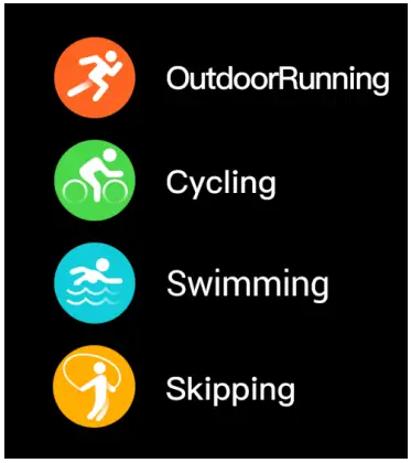 Shenzhen Xingchen Digital Technology Co Limited W11 Smart Watch - Motion interface