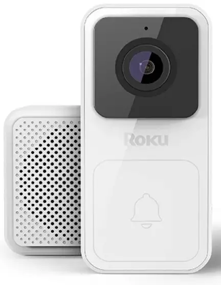 Roku-DB1000R-Wire-free-Video-Doorbell-and-Chime-SE-product