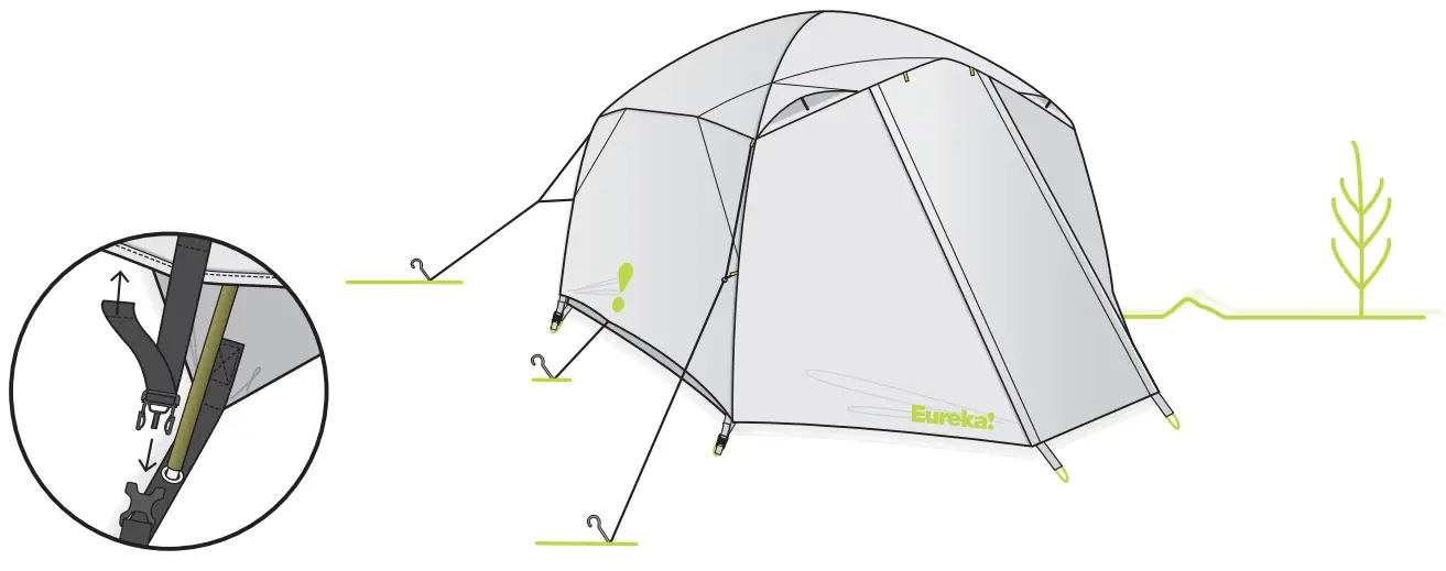 Eureka 2629112 Space Camp 4 Person Tent - fig3