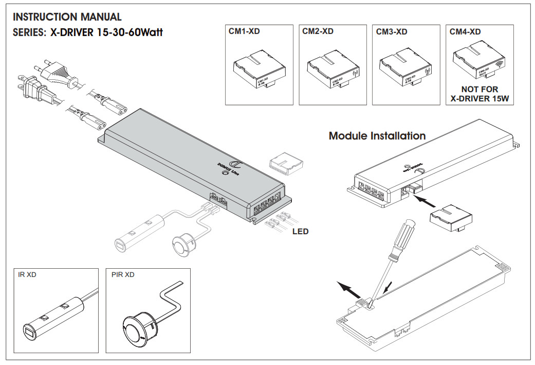 DOMUS LINE X DRIVER Special Smart 110 240Vac Power Supply - fig14