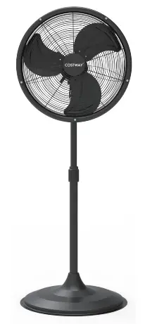 Costway ES10138US BK Misting Fan -