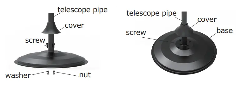 Costway ES10138US BK Misting Fan - fig1