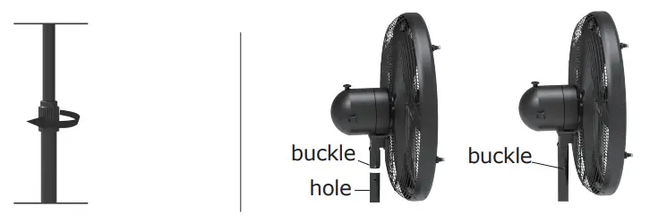Costway ES10138US BK Misting Fan - fig2