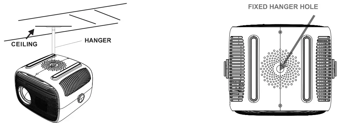 naxa NVP 2002 110 Inch Home Theater 480P LCD Projector - fig 6