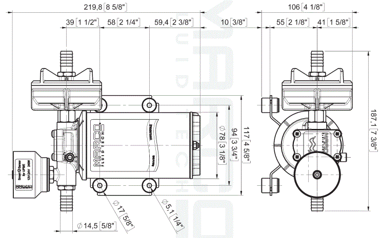 marco-164-642-15-Self-Priming-Electric-Pump-FIG-8