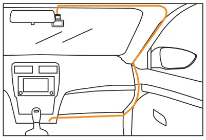 Maction Technologies P300 Por Dash Camera - electrostatic paste