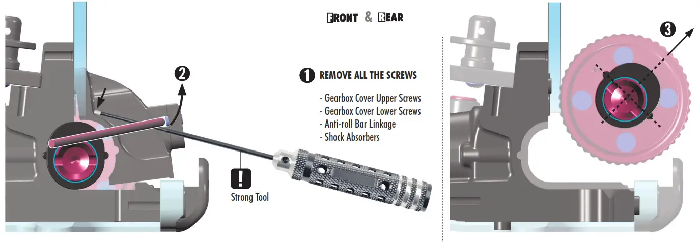 XRAY XB8 Upgrade Kit - WHEN CAR