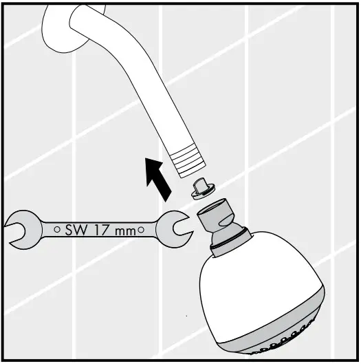 Hansgrohe 28423000 Crometta 85 Shower - Montaggio