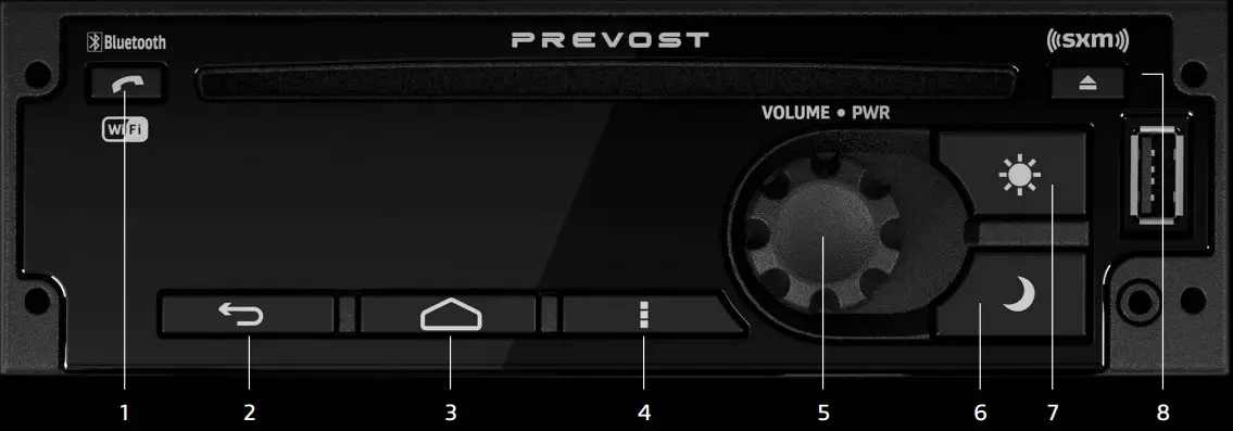 Driver Dashboard Radio