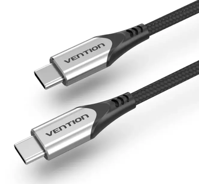VENTION-TAAHD-Cotton-Braided-USB-C to-USB-C 3.1-Cable-PRODUCT-IMAGE