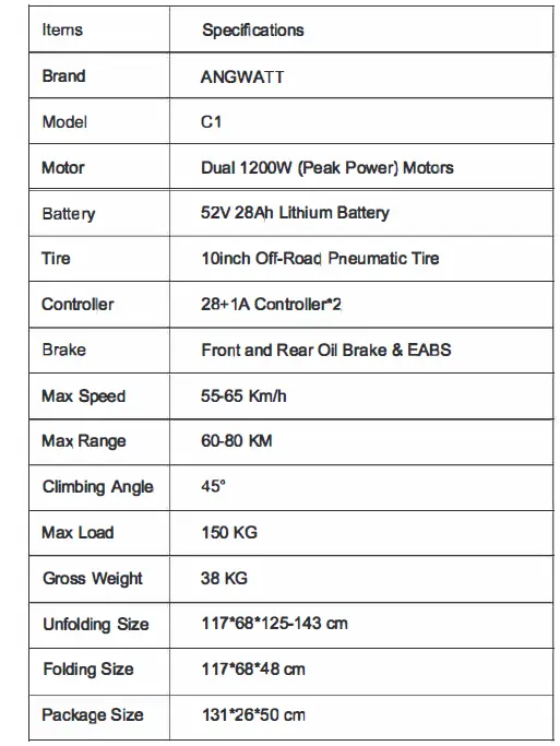 ANGWATT C1 Electric Scooter-fig11