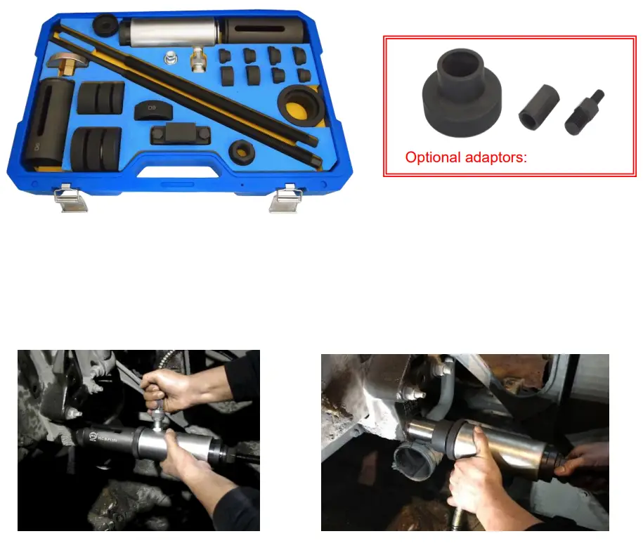 endeavour ET1181F Truck Spring Pin Bush Removal Tool -