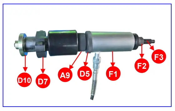 endeavour ET1181F Truck Spring Pin Bush Removal Tool - Install the bush2
