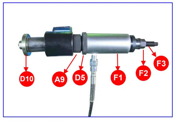 endeavour ET1181F Truck Spring Pin Bush Removal Tool - Install the bush3