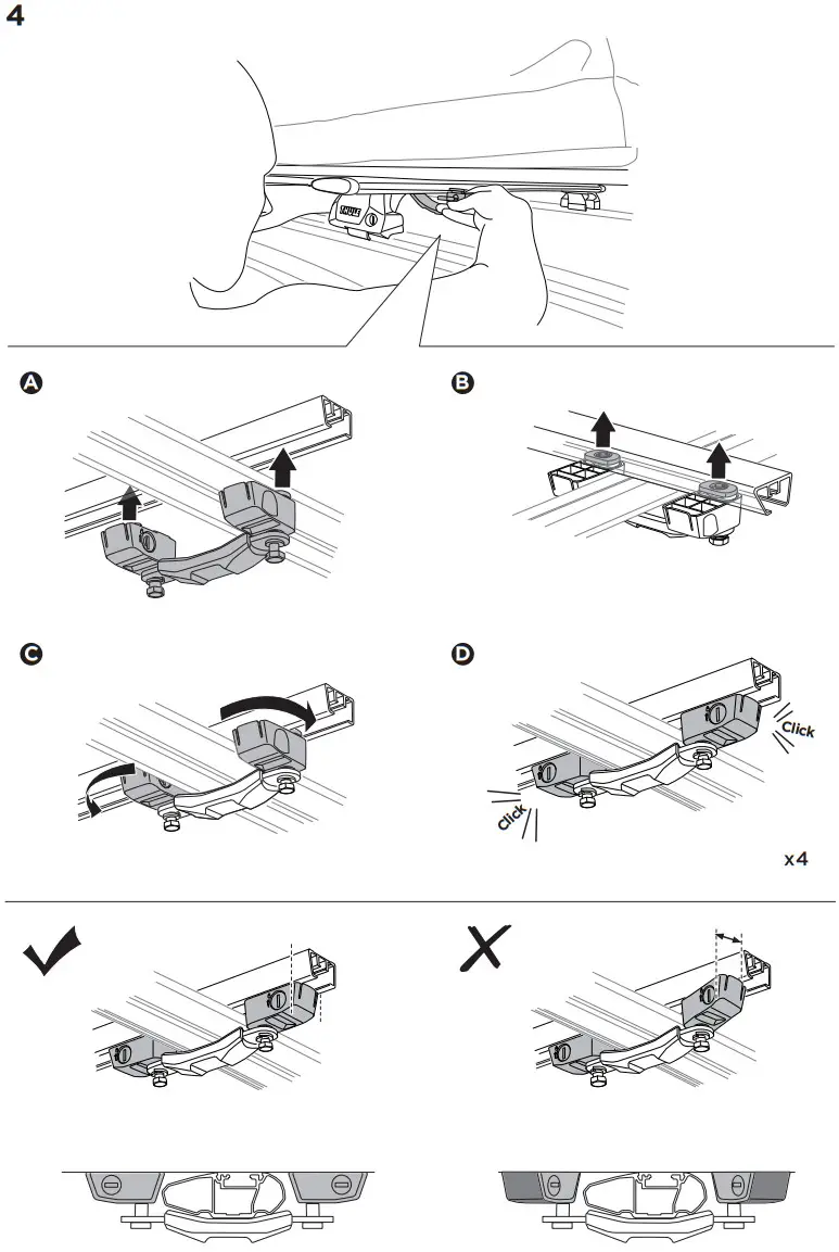 THULE 901010 Roof Mounted Tent for Car - FIGURE 16