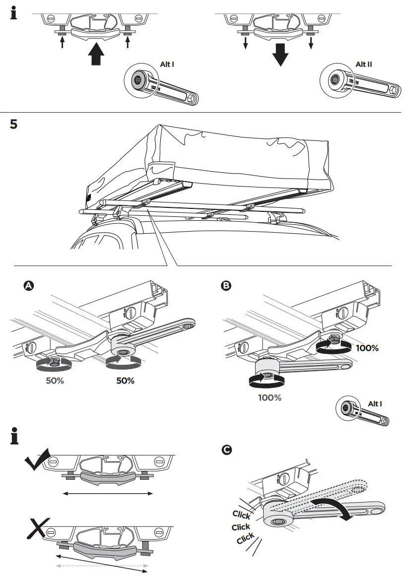THULE 901010 Roof Mounted Tent for Car - FIGURE 17