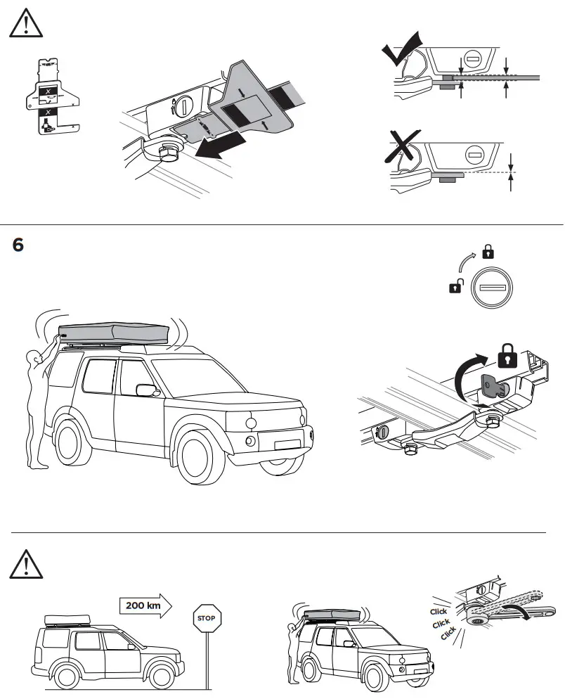 THULE 901010 Roof Mounted Tent for Car - FIGURE 18