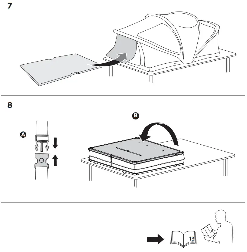 THULE 901010 Roof Mounted Tent for Car - FIGURE 39