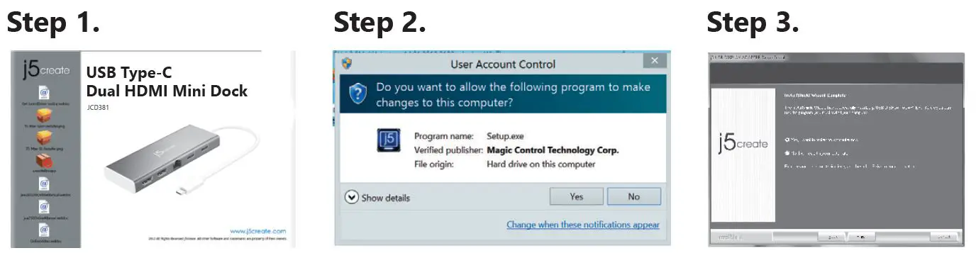 j5create-JCD381-USB-Type-C-Dual-HDMI-Mini-Dock-2