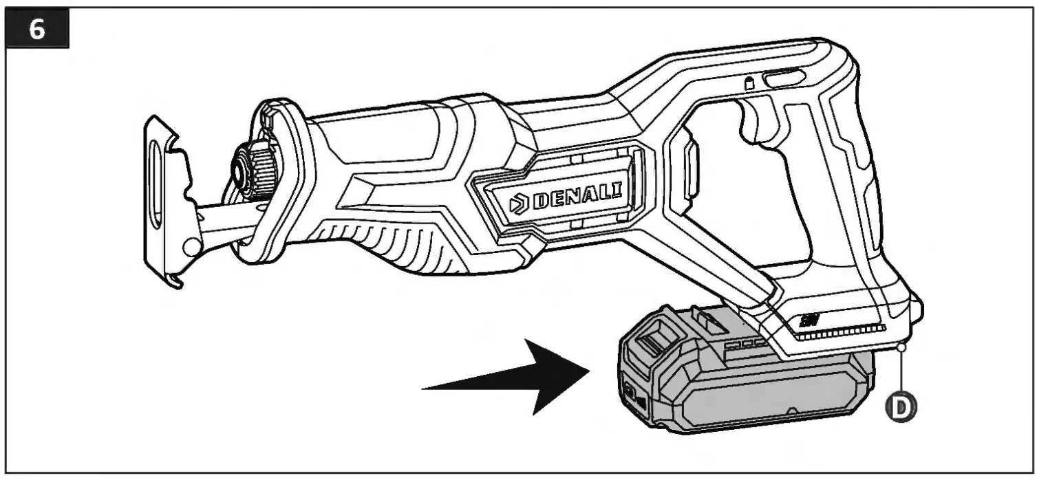 Attaching the battery pack 
