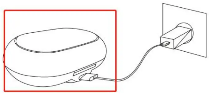 Srhythm K61 Portable Mini Wireless Lavaliere Lapel Microphone - Charging