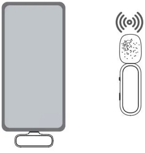 Srhythm K61 Portable Mini Wireless Lavaliere Lapel Microphone - parts 2