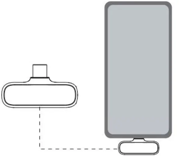 Srhythm K61 Portable Mini Wireless Lavaliere Lapel Microphone - reciver