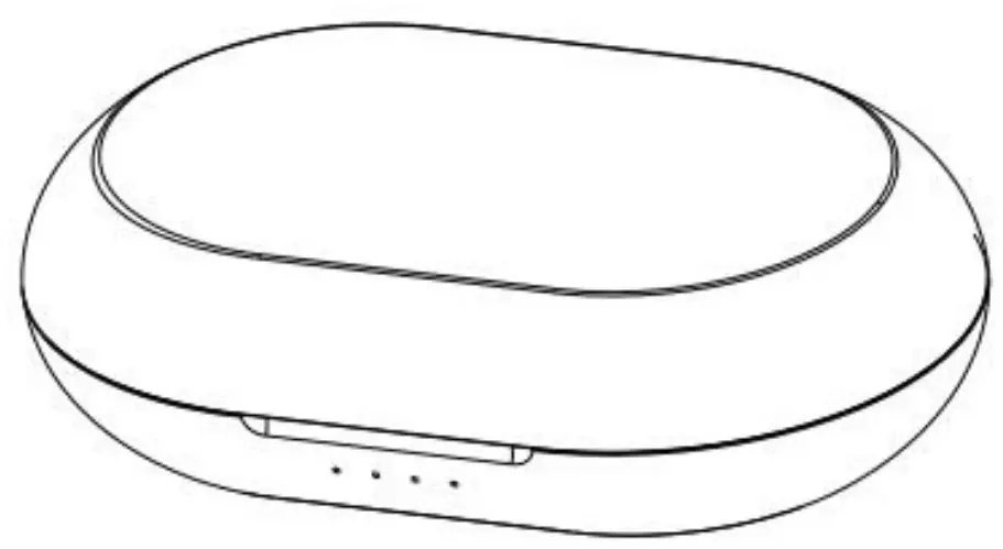 Srhythm K61 Portable Mini Wireless Lavaliere Lapel Microphone