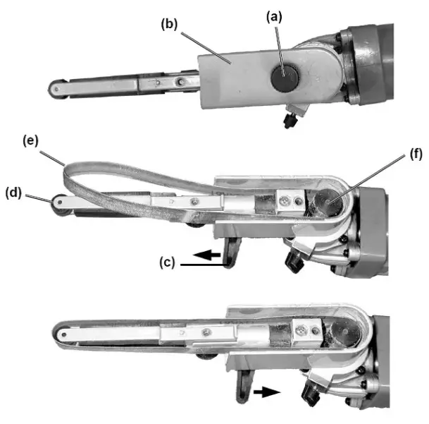 NORDIC 18V Cordless Belt Sander - Parts 5
