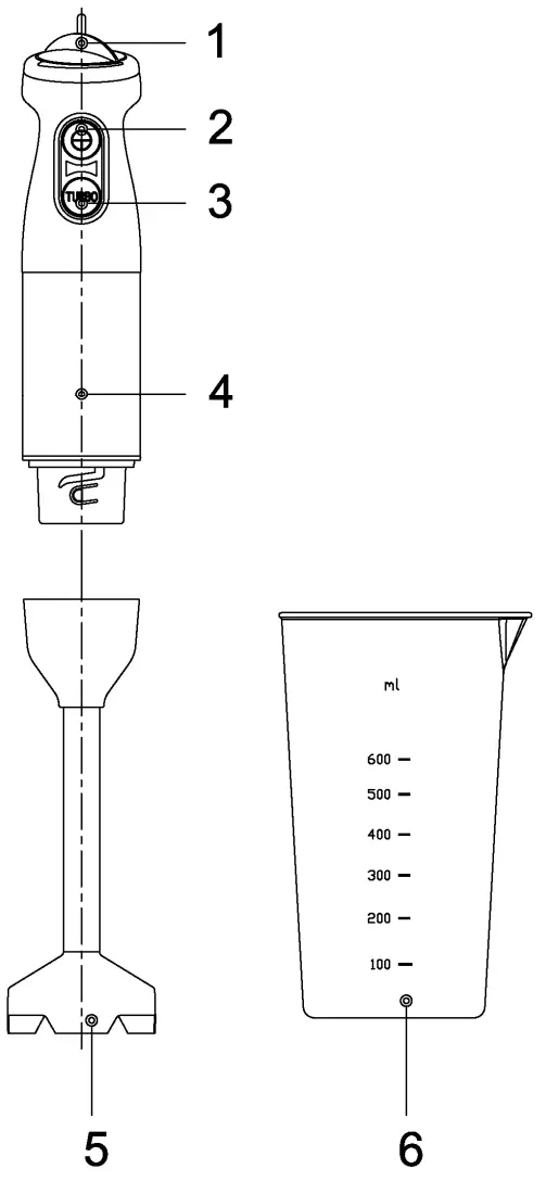 zelmer ZHB4640 Hand Blender - fig