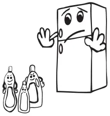 AEG RCB736E3MB Freezer Fridge - MAINTENANCE 3