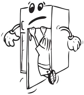 AEG RCB736E3MB Freezer Fridge - Safety warnings 3