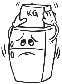 AEG RCB736E3MB Freezer Fridge - Safety warnings 7