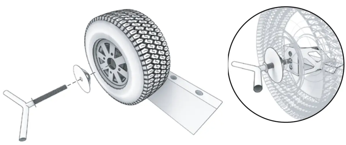 AFX MOTORSPORTS POR038 Spare Tire Carrier - figure 10