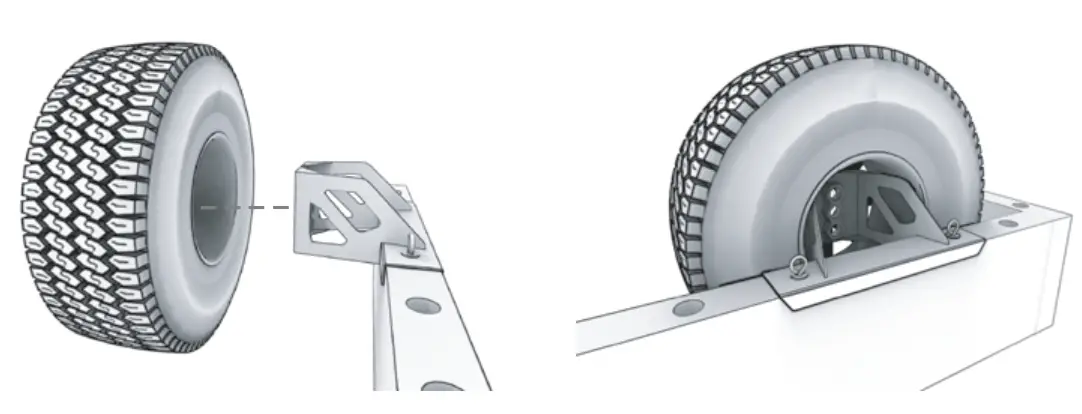 AFX MOTORSPORTS POR038 Spare Tire Carrier - figure 9