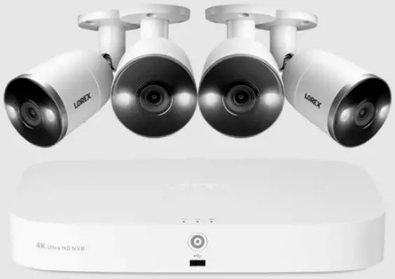 LOREX L8559 Series 4K NVR and Battery-Operated Camera System