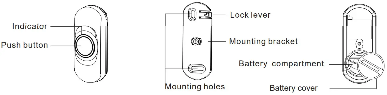SAFEGUARD SUPPLY LRA-D1000S Loud Doorbell Plugin Kit - fig 2