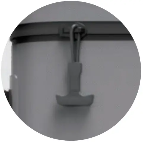 High airtight & waterproof zipper