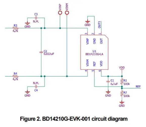 ROHM BD14210G-LA Current Sense Amplifier - circuit diagram