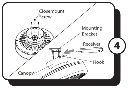 PROMINENCE HOME Briarcrest 50749 52 Inch Indoor Ceiling Fan - bottom