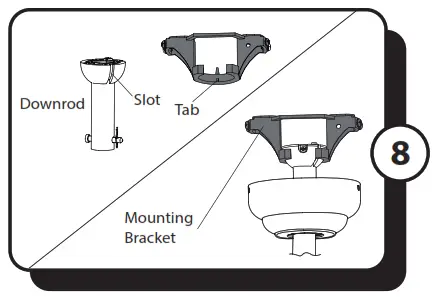 PROMINENCE HOME Briarcrest 50749 52 Inch Indoor Ceiling Fan - cablde