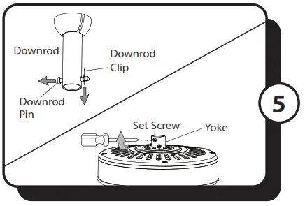 PROMINENCE HOME Briarcrest 50749 52 Inch Indoor Ceiling Fan - downrod
