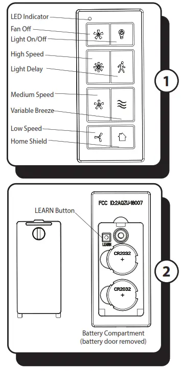 PROMINENCE HOME Briarcrest 50749 52 Inch Indoor Ceiling Fan - electricccal