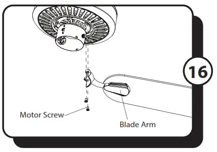 PROMINENCE HOME Briarcrest 50749 52 Inch Indoor Ceiling Fan - underside