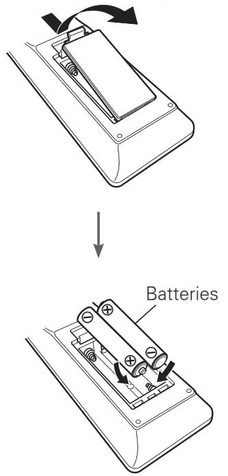 DENON AVR-S760H Integrated Network AV Receiver - batteries